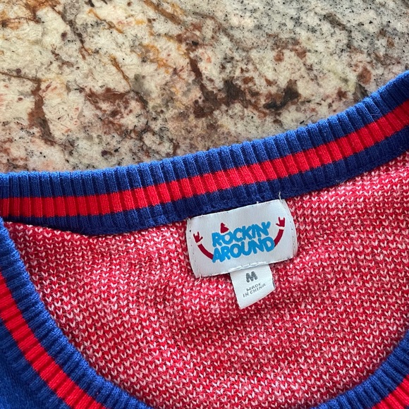 Rockin' Around Christmas Beer Sweater "Frothy the Snowman" Ugly Unisex Crewneck - Picture 5 of 9